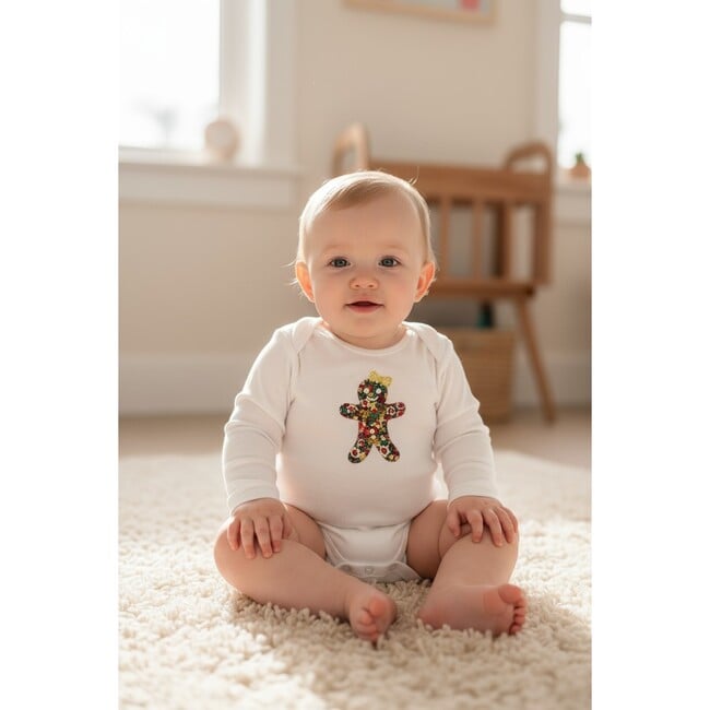 Liberty of London Gingerbread Design Baby Bodysuit
