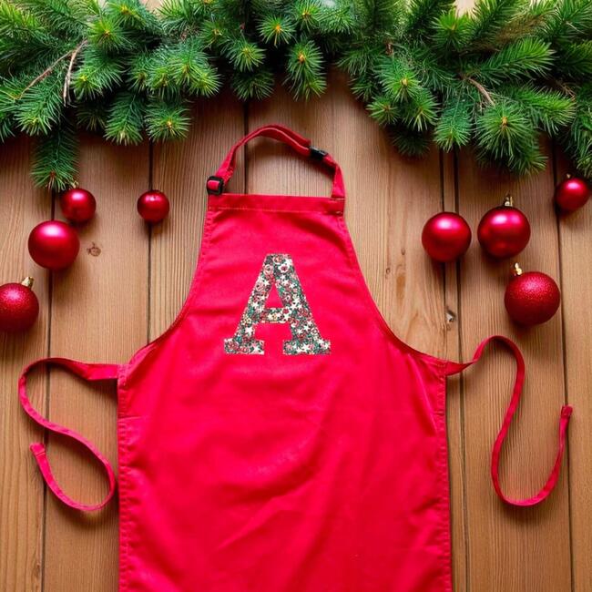 Liberty of London Children's Personalised Apron, Red