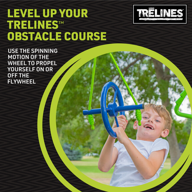 Trelines: Ninja Vertical Fly Wheel - 10" - Outdoor Games - 3