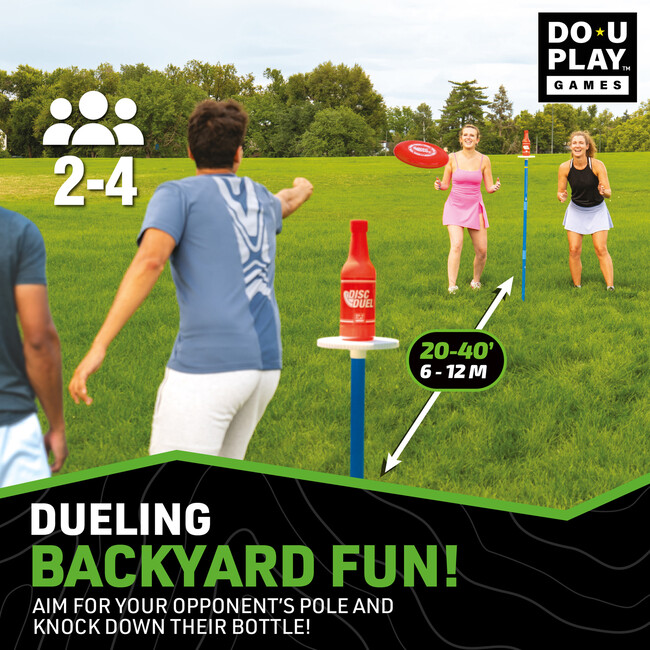 Do-U-Play: Disc Duel Throwing Game - Outdoor Games - 2