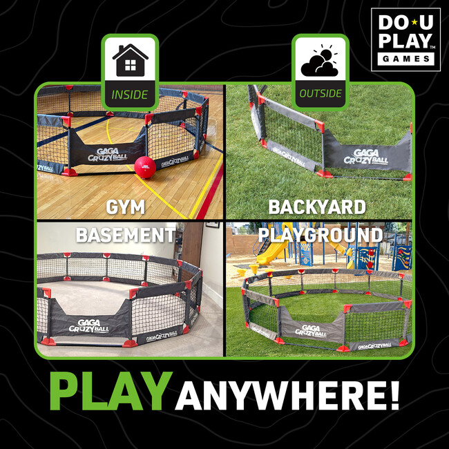 Do-U-Play: GAGA CrazyBall Game Kit - Outdoor Games - 3