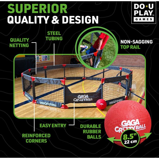 Do-U-Play: GAGA CrazyBall Game Kit - Outdoor Games - 4