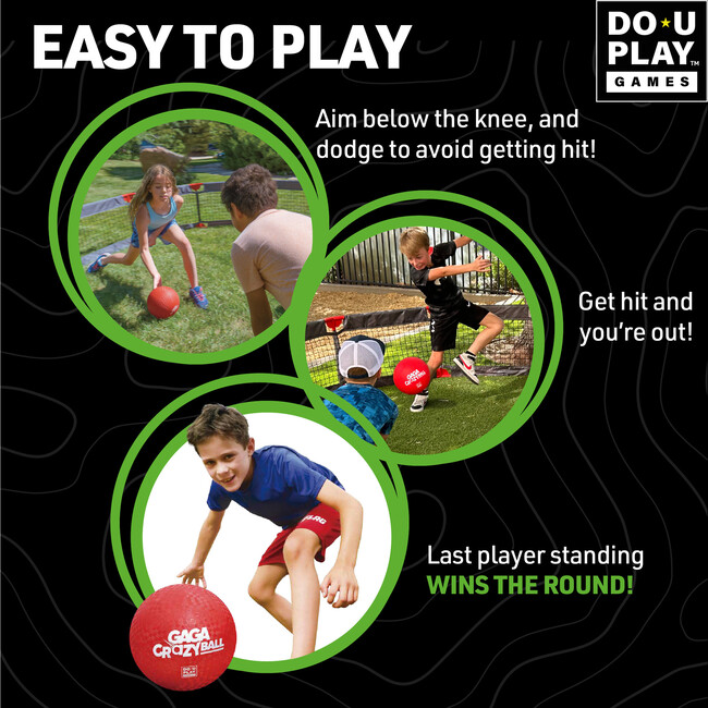 Do-U-Play: GAGA CrazyBall Game Kit - Outdoor Games - 5