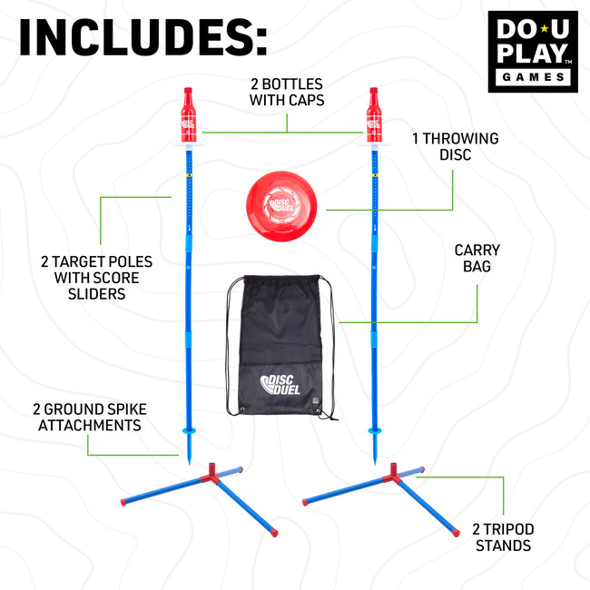 Do-U-Play: Disc Duel Throwing Game - Outdoor Games - 6