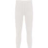 Plain Bamboo Cotton Tights, White - Tights - 1 - thumbnail