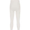 Plain Cotton Tights, Cream - Tights - 3