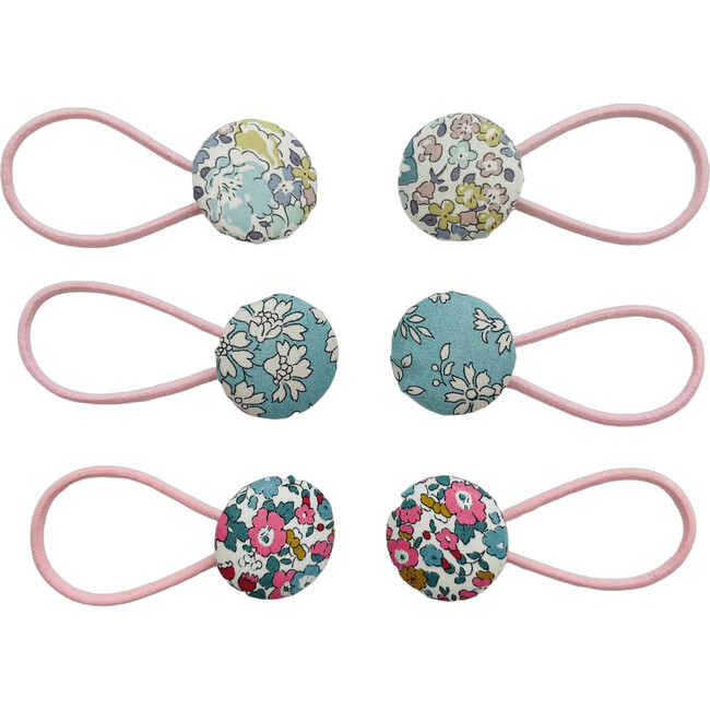 Liberty of London Hair Tie Set,  Teal