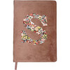 Liberty of London A5 Personalised Velvet Ruled Notebook, Blush - Other Accessories - 1 - thumbnail