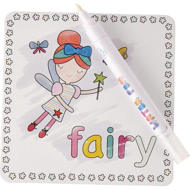 Rainbow Fairy Water Pad and Pen - Arts & Crafts - 3