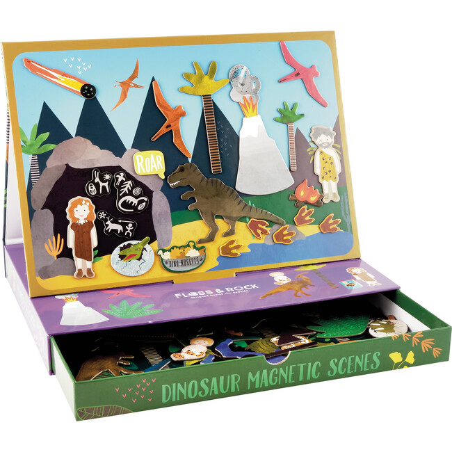 Dinosaur Magnetic Play Scene