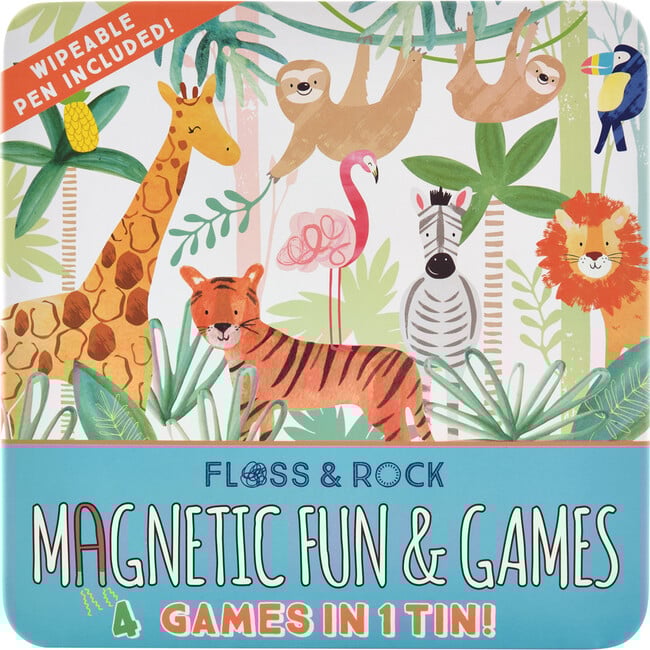 Jungle Magnetic Fun and Games - Board Games - 1