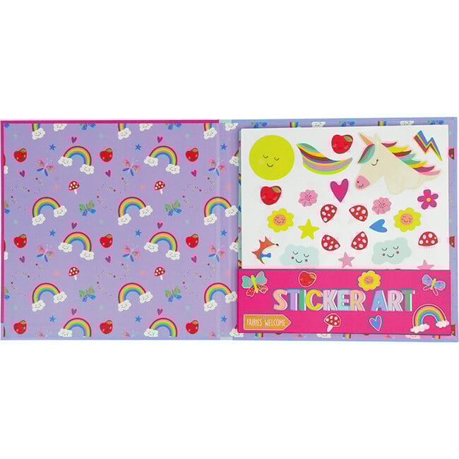 Rainbow Fairy Sticker Art - Arts & Crafts - 3