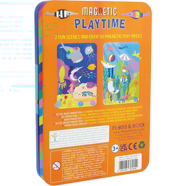 Ocean Magnetic Playtime Tin - Play Kits - 2