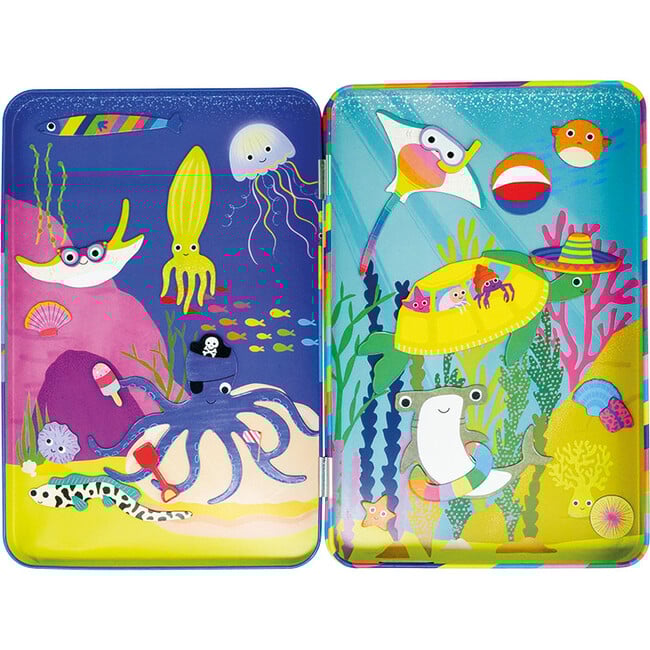 Ocean Magnetic Playtime Tin - Play Kits - 4