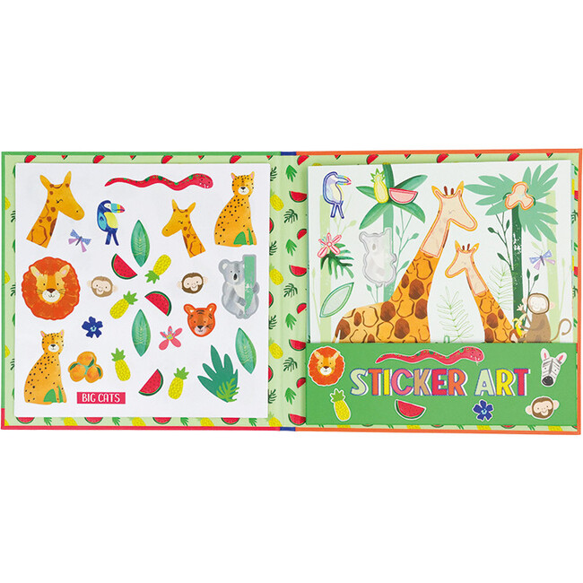 Jungle Sticker Art - Arts & Crafts - 3