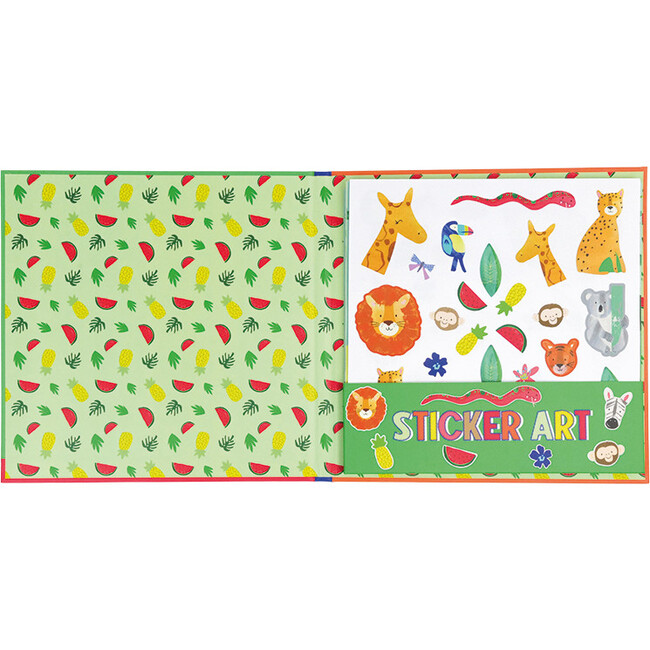 Jungle Sticker Art - Arts & Crafts - 4