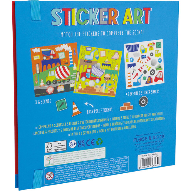 Construction Sticker Art