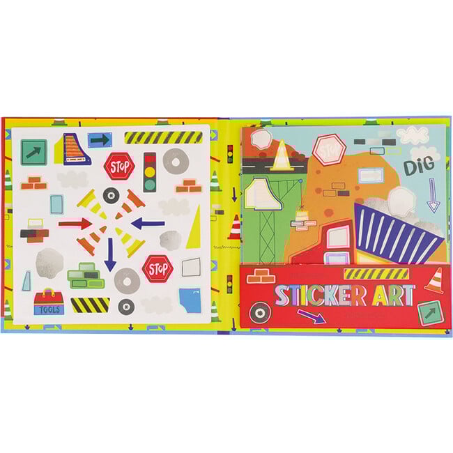 Construction Sticker Art - Arts & Crafts - 3
