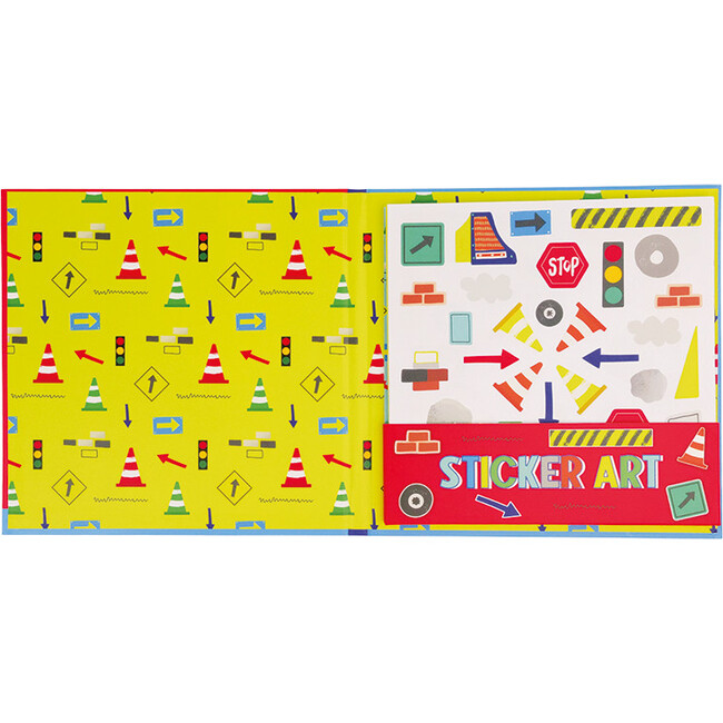 Construction Sticker Art - Arts & Crafts - 4