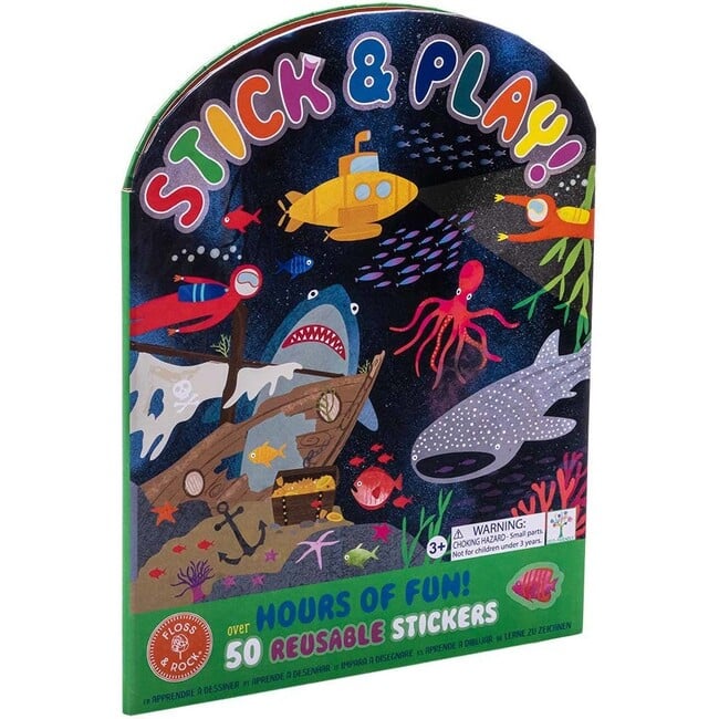 Stick & Play book Deep Sea - Arts & Crafts - 1