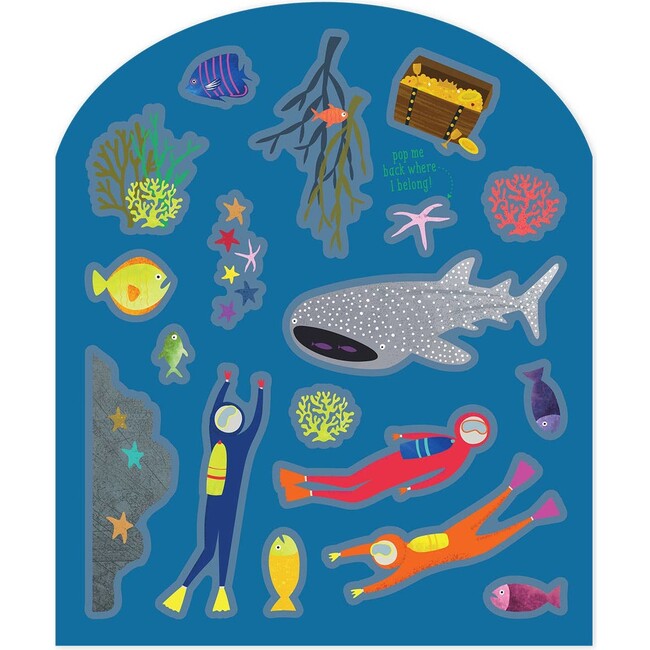 Stick & Play book Deep Sea - Arts & Crafts - 4