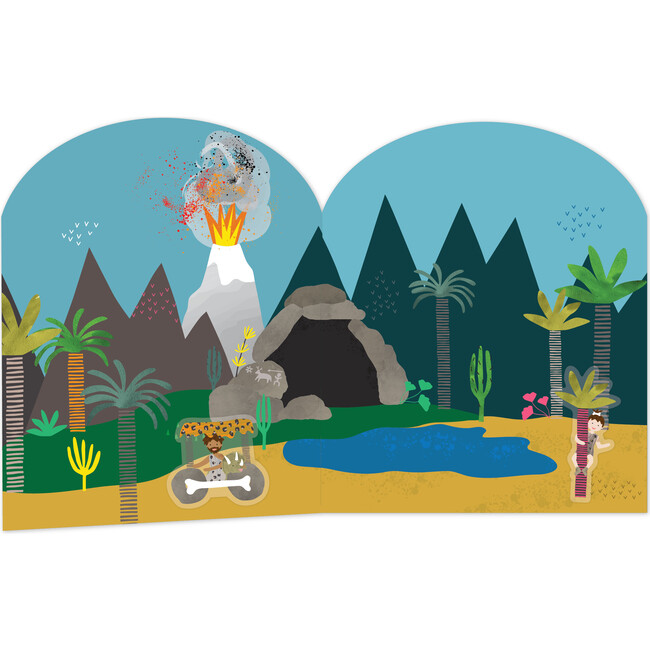 Stick & Play book Dinosaur - Arts & Crafts - 4