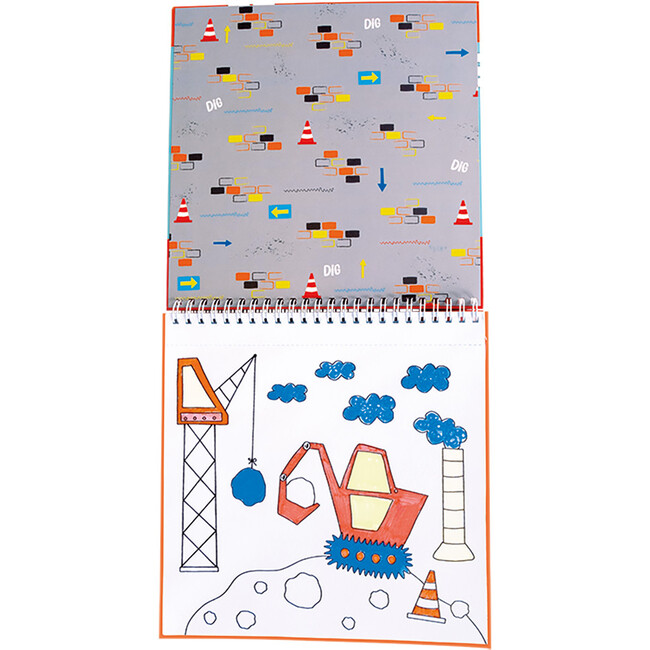 Construction Colouring Fun