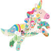 Rainbow Unicorn 40pc "Unicorn" Shaped Jigsaw - Puzzles - 2 - thumbnail