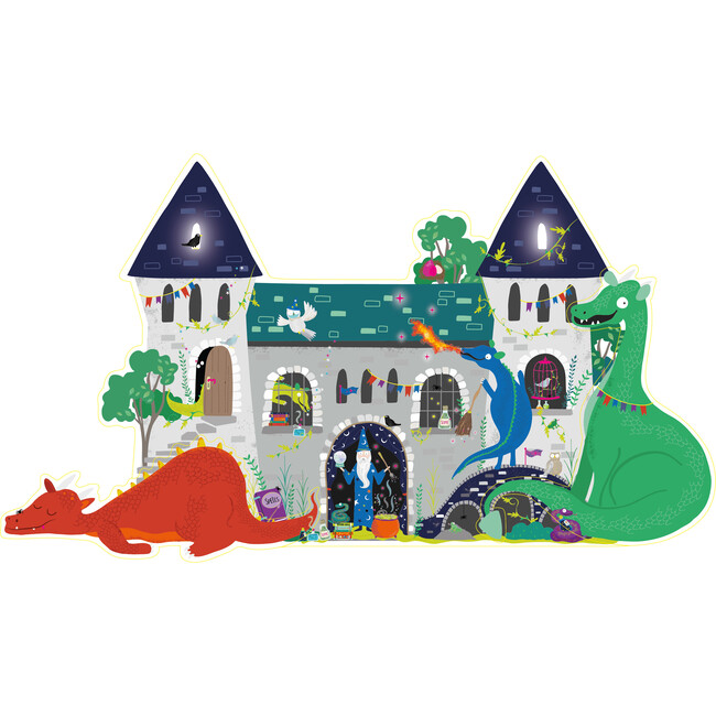 3-in-1 100 Piece Spellbound Puzzle - Puzzles - 1