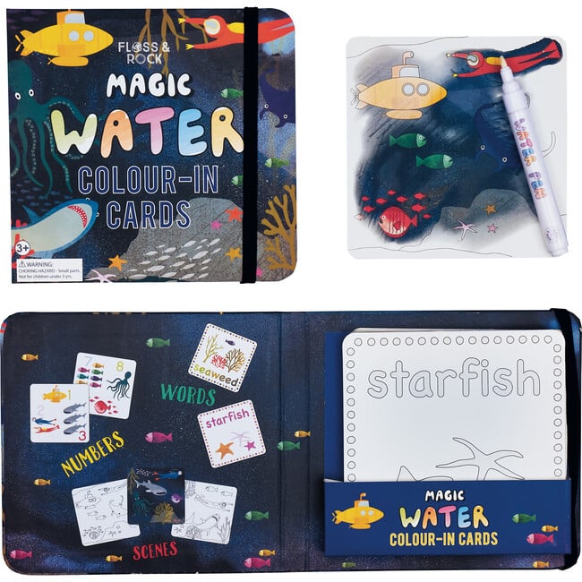 Deep Sea Water Pen and Cards