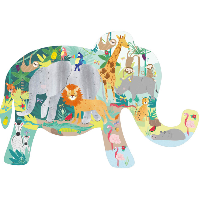 Jungle Friends 40-Piece Puzzle - Puzzles - 2