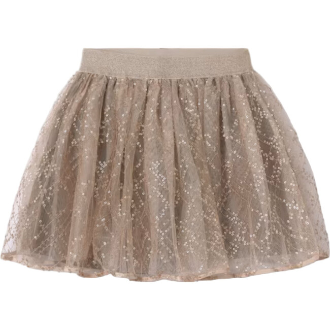 Girl Tulle Skirt, Brown