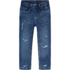 Jeans Used Look Boys, Blue - Jeans - 1 - thumbnail