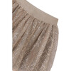 Girl Tulle Skirt, Brown - Skirts - 2 - thumbnail
