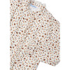 Girl Ruffle Print Blouse, Florals - Blouses - 2 - thumbnail