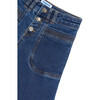 Girl's Flared Jeans, Blue - Jeans - 3 - thumbnail
