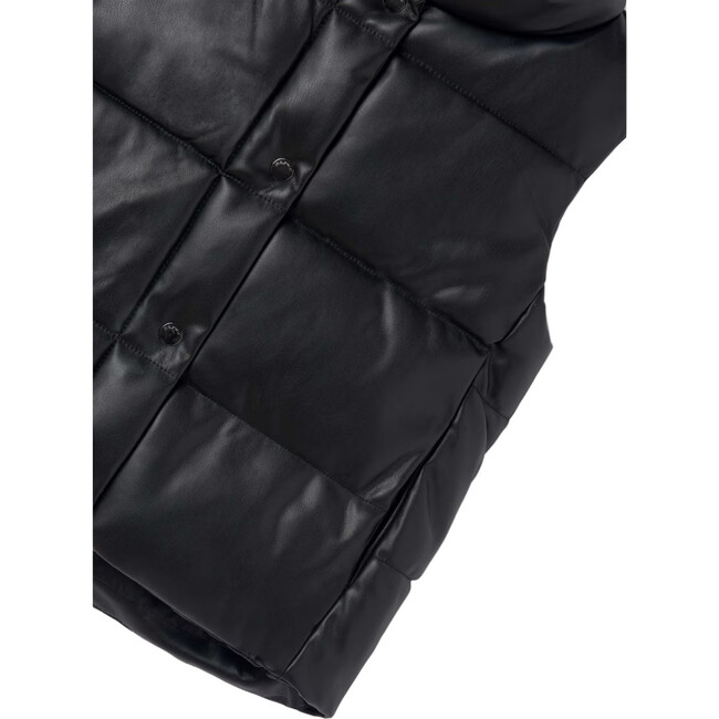 Girl Padded Vest, Black