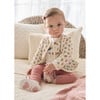 Newborn Girl 3 Piece Floral Set, Pink - Mixed Apparel Set - 4 - thumbnail