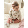 Newborn Girl 3 Piece Floral Set, Pink - Mixed Apparel Set - 5 - thumbnail