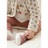 Newborn Girl 3 Piece Floral Set, Pink - Mixed Apparel Set - 6 - thumbnail