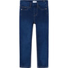 Girl Basic Jeggings, Blue - Jeans - 1 - thumbnail
