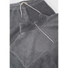 Girl 2 Piece Corduroy Tracksuit, Grey - Jumpsuits - 2