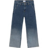 Gardient Jeans For Teenage Girls, Blue - Jeans - 1 - thumbnail