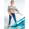 Girl Basic Skinny Jeans, Blue - Jeans - 4