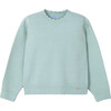 Girl Lettuce Hem Jumper, Green - Sweaters - 1 - thumbnail