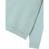 Girl Lettuce Hem Jumper, Green - Sweaters - 2