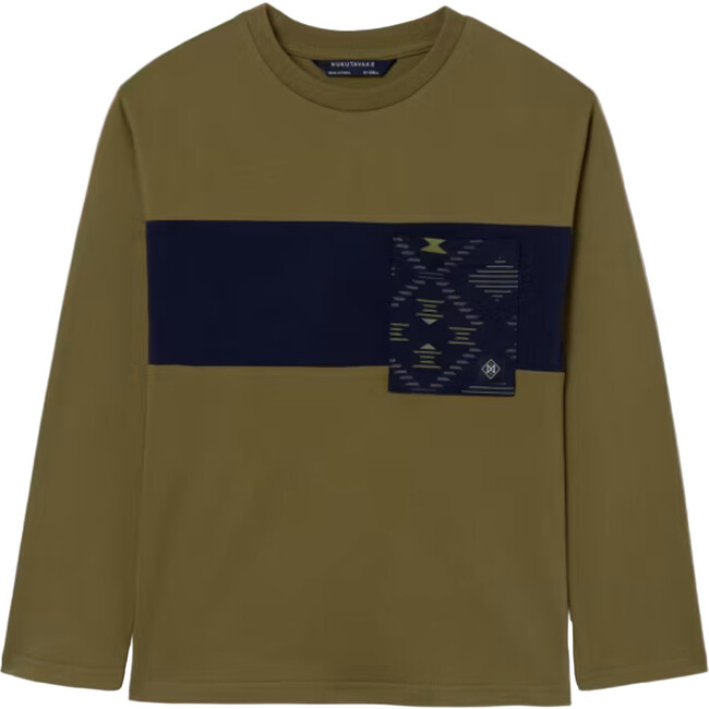 Boy T-Shirt with Pocket, Green