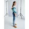 Gardient Jeans For Teenage Girls, Blue - Jeans - 3