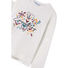 Girl Graphic T-Shirt, White - T-Shirts - 2