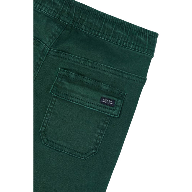 Boy Skater Pants, Green - Pants - 2